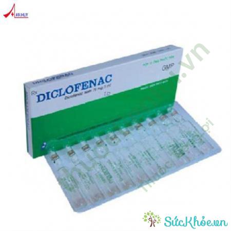 Diclofenac 75Mg /3Mg - Vidipha (H/12Ống) 1 Diclofenac 75Mg /3Mg - Vidipha (H/12Ống)