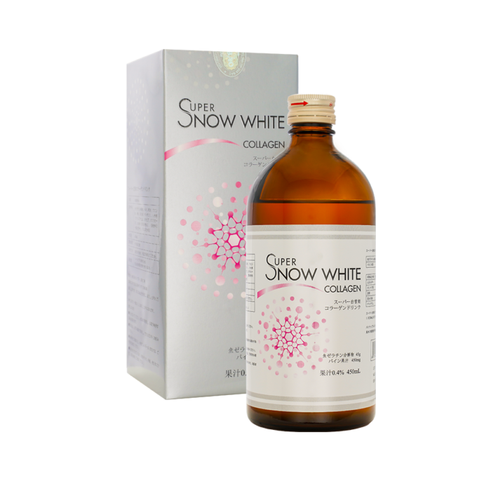 Super Snow White Collagen Dung Dịch Uống Đẹp Và Trắng Da (C/450ML)