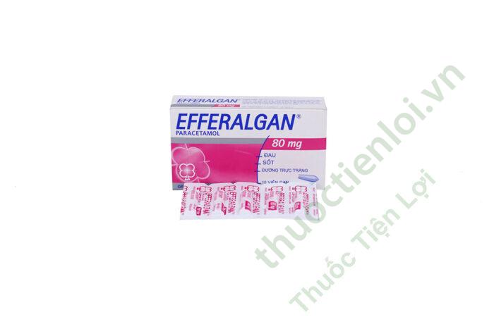 Efferalgan 80Mg - Bristol-Myers Squibb (H/10V)