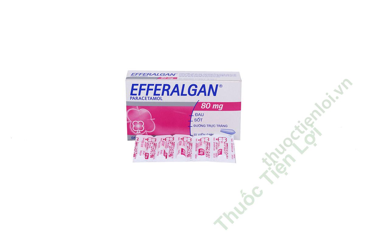Efferalgan 80Mg - Bristol-Myers Squibb (H/10V) 1 Efferalgan 80Mg - Bristol-Myers Squibb (H/10V)