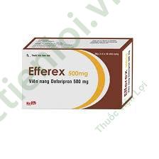 Efferex Deferiprone 500Mg Apc Pharm (H/30V) 1 Efferex Deferiprone 500Mg Apc Pharm (H/30V)