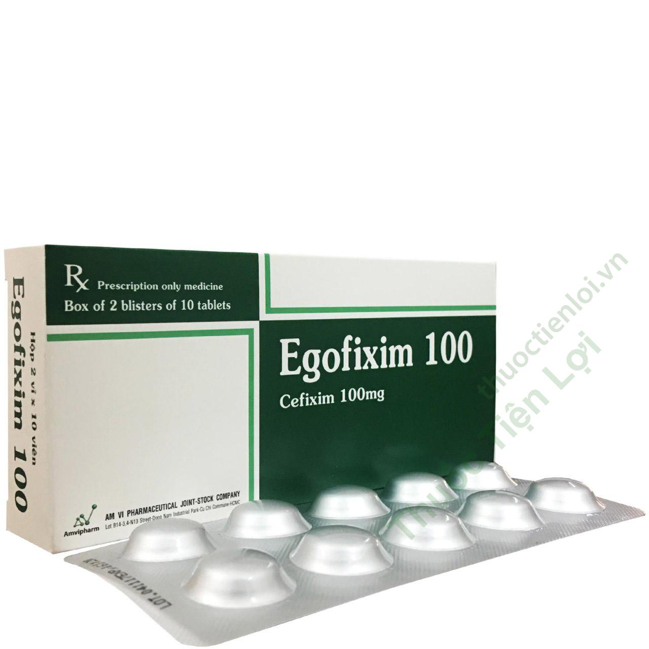 Egofixim 100Mg Amvi (H/20V) 1 Egofixim 100Mg Amvi (H/20V)