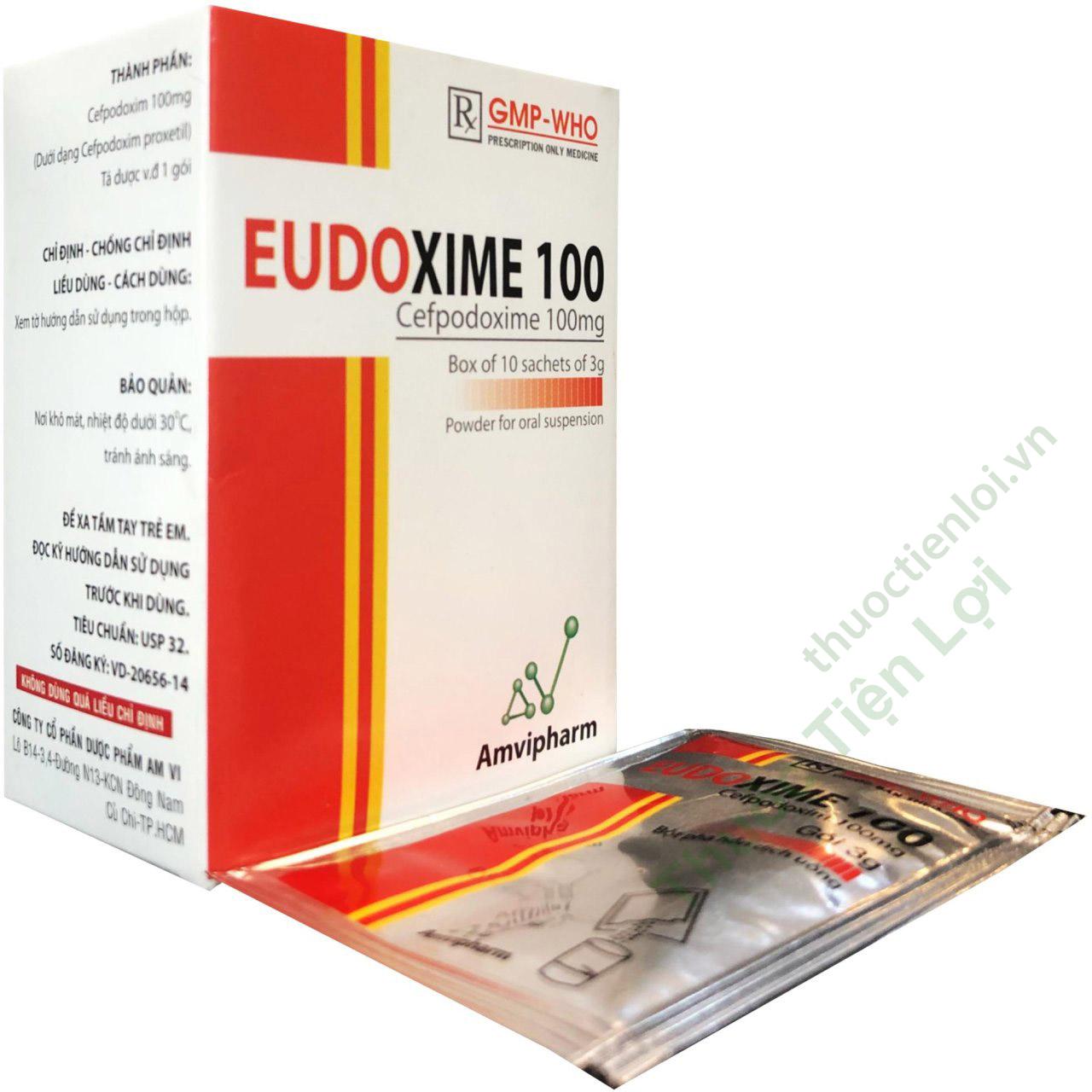 Eudoxime 100 Amvipharm (H/10G) 1 Eudoxime 100 Amvipharm (H/10G)