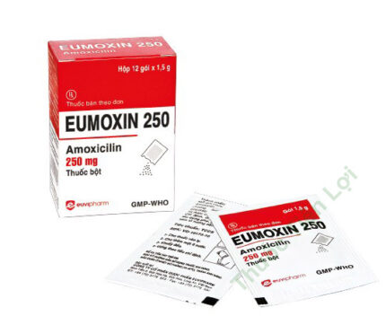 Eumoxin 250 Amoxicilin 250Mg Euvipharm (H/12G)
