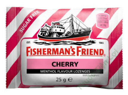 Fisherman's Friend Kẹo Ngậm Con Tàu Cherry Đỏ (H/25Gr)