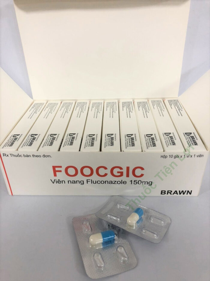 Foocgic Fluconazole Capsules 150Mg Brawn (H/10H/1V)