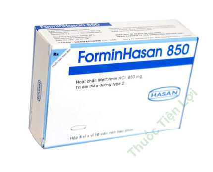 ForminHasan Metformin 850Mg Hasan (H/30V)