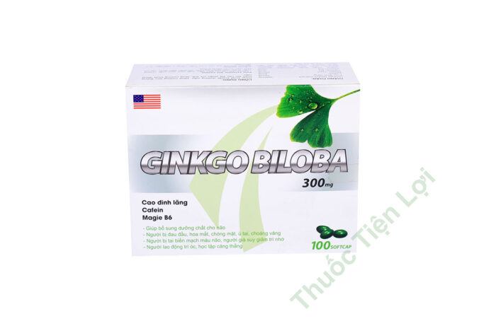 Ginkgo Biloba 300Mg Usa (H/100V)