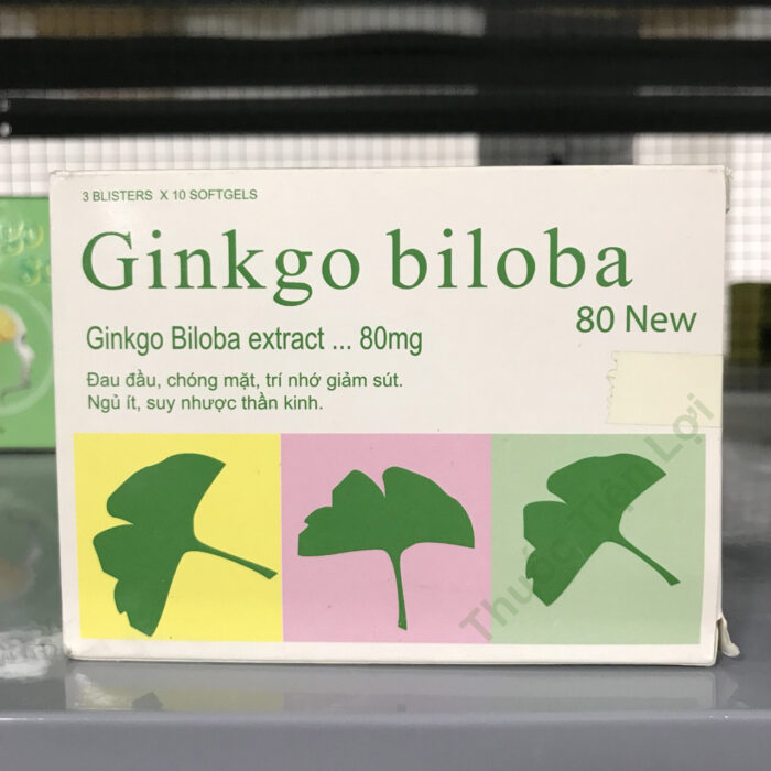 Ginkgo Biloba 80 New Dpqt Usa (H/30V)