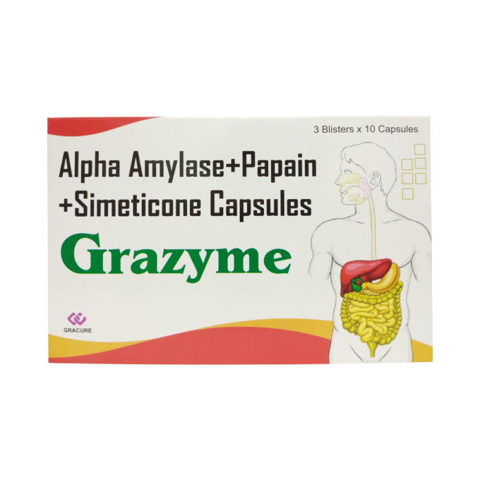 Grazyme Alpha Amylase Gracure (h/30v)