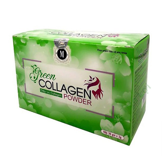 Green Collagen Powder Diệp LụC Collagen - Hà Vy (H/30G)