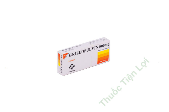 Griseofulvin 500Mg - Vidipha (H/20V)