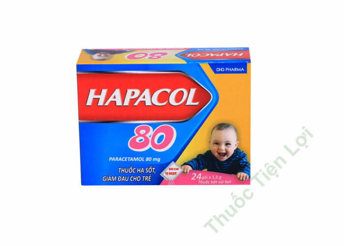 Hapacol 80 H/24 Gói -DHG