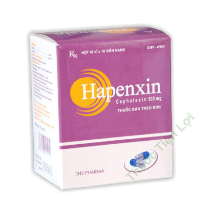 Hapenxin 500Mg Hồng Trắng DHG Capsules (h/100v)