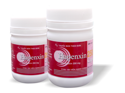 Hapenxin 250 Cephalexin 250Mg DHG (c/100v)