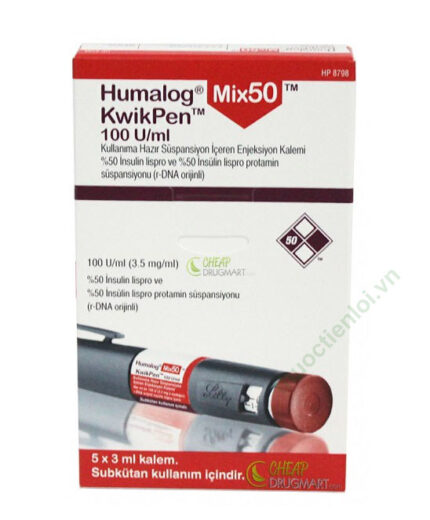 Humalog Mix 50/50 Kwikpen 100U/MLx3MLH/5