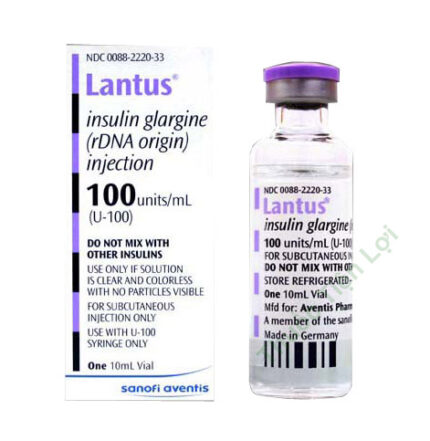 Lantus 100Ui/ML 1 Vial Of 10ML 3Y Vn