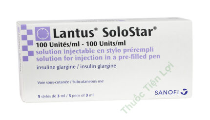 Lantus Solostar 100IU/ML Sanofi (H/5C/3ML)