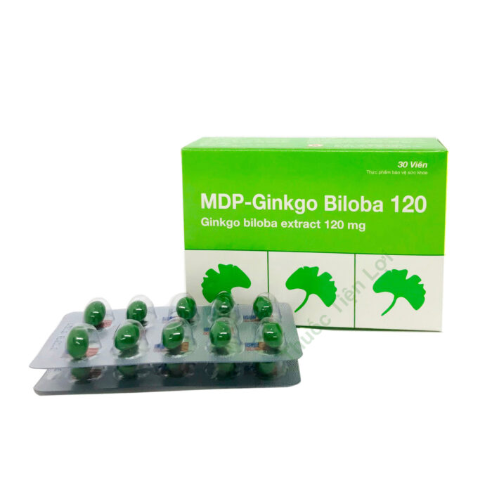 Mdp-Ginkgo Biloba 120Mg Mediphar (H/30V)