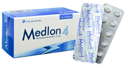 Medlon 4 Methylprednisolon 4Mg - DHG (h/100v)