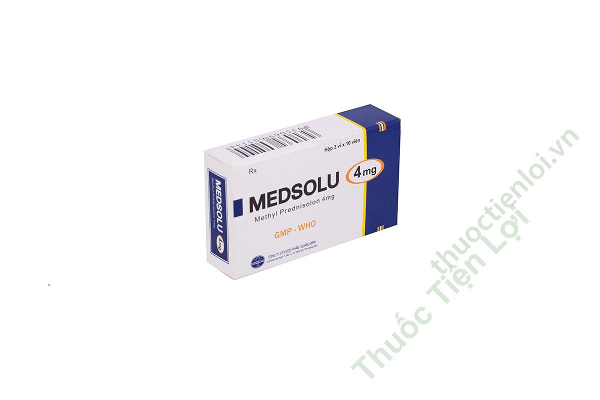 Medsolu 4Mg Quảng Bình (H/30V) 1 Medsolu 4Mg Quảng Bình (H/30V)