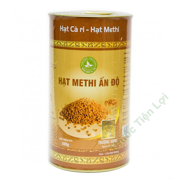 Hạt Methi Ấn Độ Vàng Gói 500 Gam