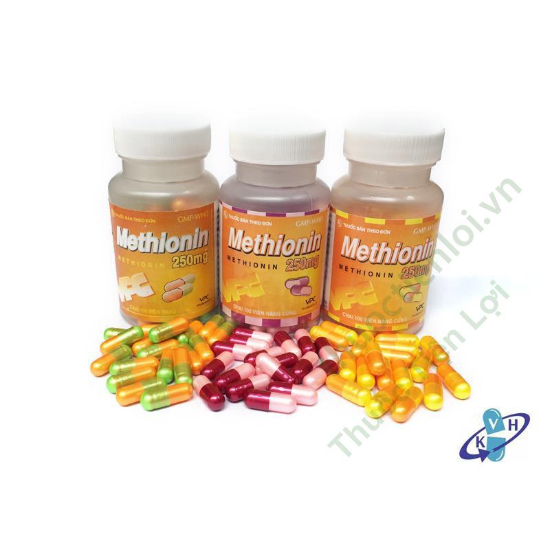 Methionin 250Mg Pharimexco (C/100V) 1 Methionin 250Mg Pharimexco (C/100V)