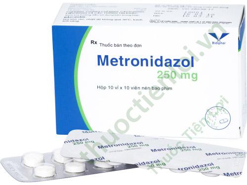 Metronidazol 250Mg Bidiphar (H/100V) 1 Metronidazol 250Mg Bidiphar (H/100V)