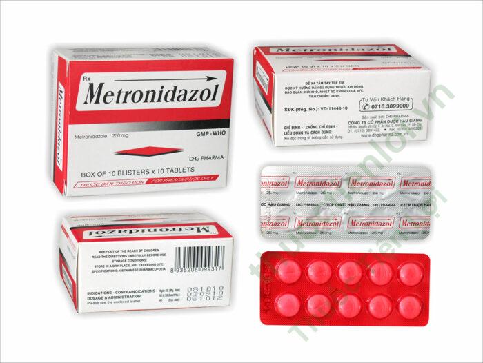 Metronidazol 250Mg DHG (H/100V)