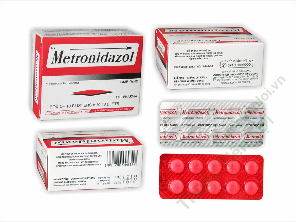Metronidazol 250Mg DHG (H/100V) 1 Metronidazol 250Mg DHG (H/100V)