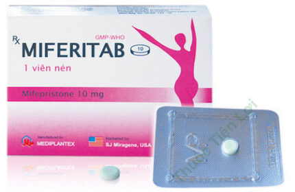 Miferitab Mifepriston 10Mg Miragene (H/1V)