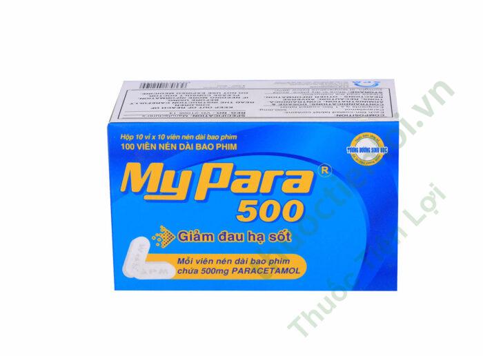 Mypara Paracetamol 500Mg SPM (H/100V)