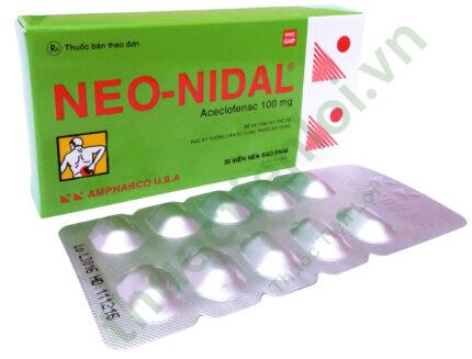 Neo-Nidal 100Mg Ampharco (H/30V)