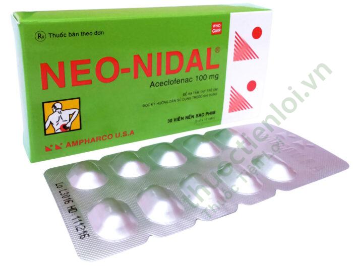 Neo-Nidal 100Mg Ampharco (H/30V)