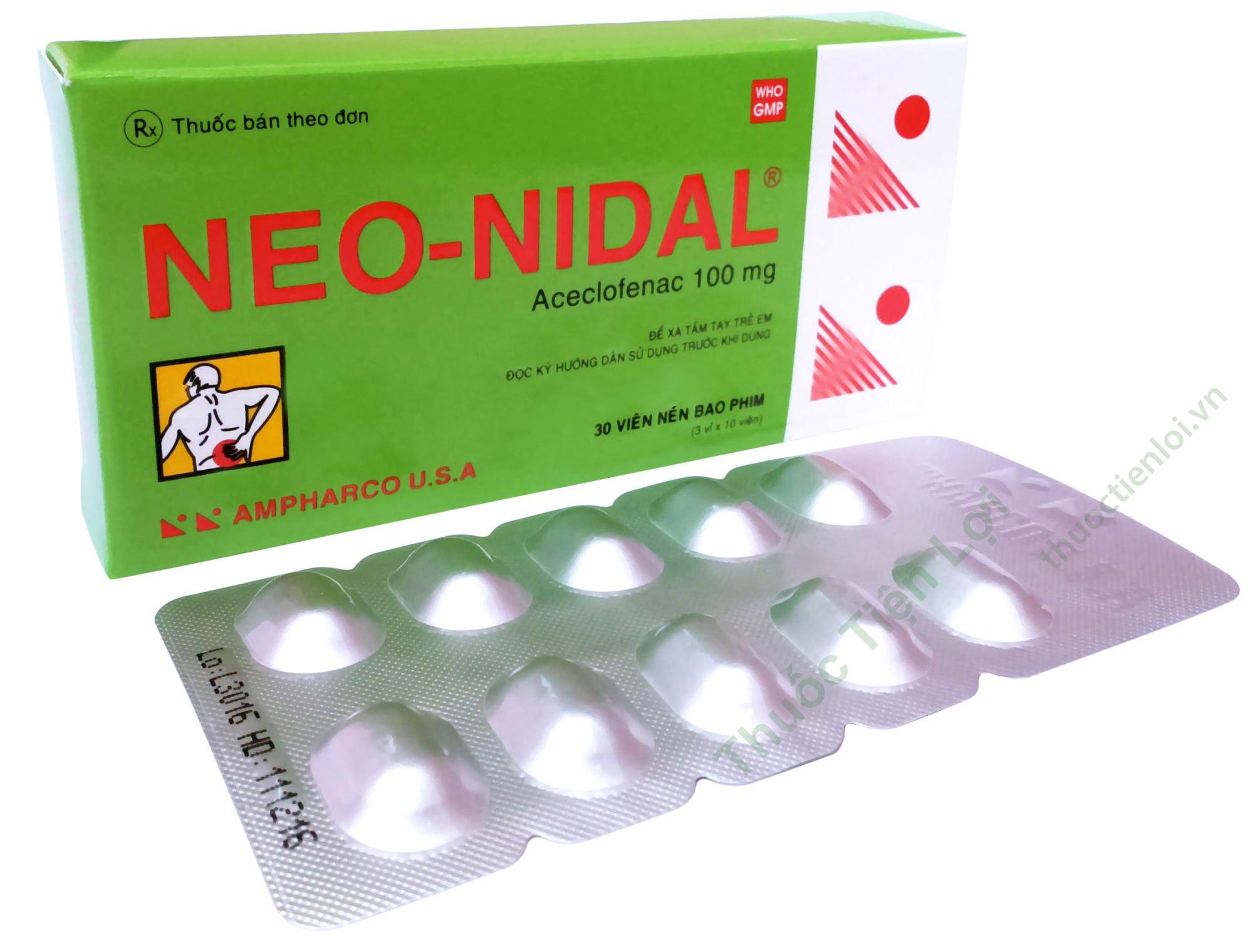 Neo-Nidal 100Mg Ampharco (H/30V) 1 Neo-Nidal 100Mg Ampharco (H/30V)