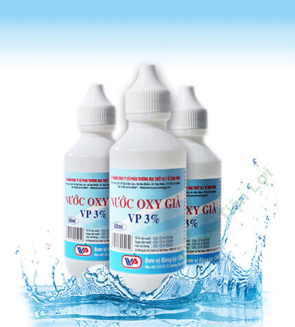 Nước Oxy Già Vp 3% Vinphaco (Lốc/10C/60ML)