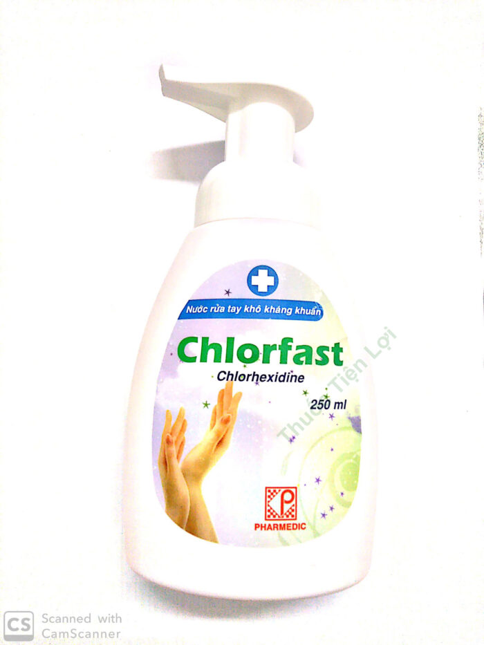 Chlorfast Pharmedic (C/250ML) Nước Rửa Tay Khô