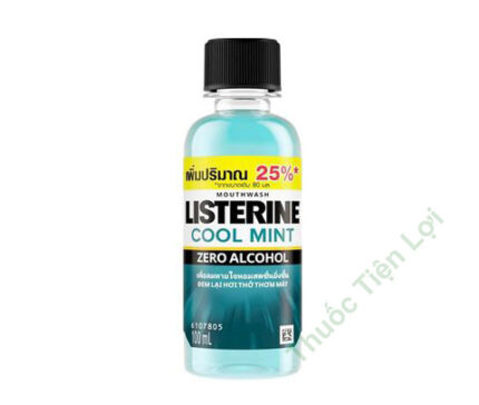Listerine Cool Mint Zero Alcohol Nước Súc Miệng (C/100ML)