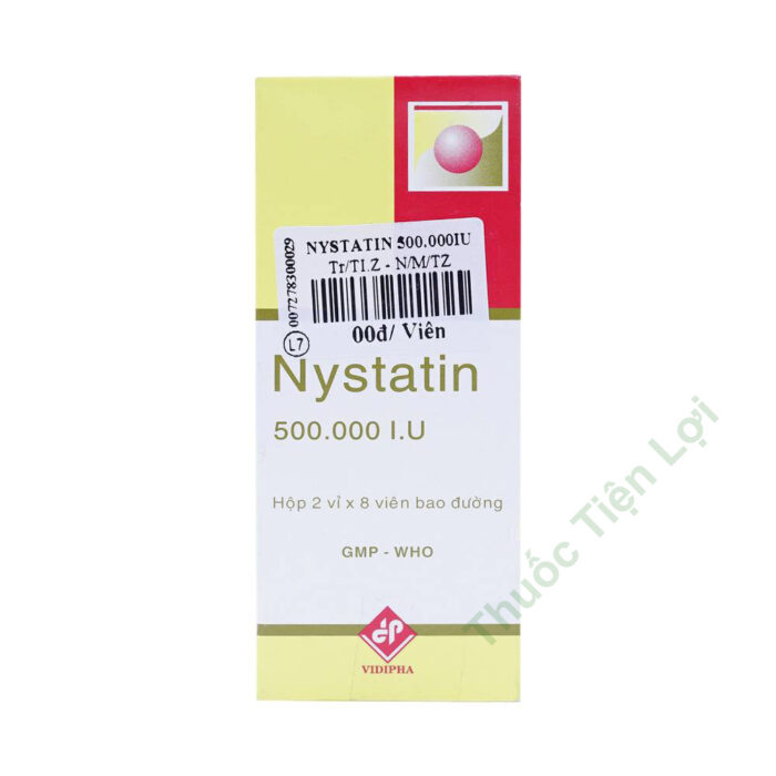 Nystatin 500.000 IU - Vidipha (H/16V) (Nhỏ)