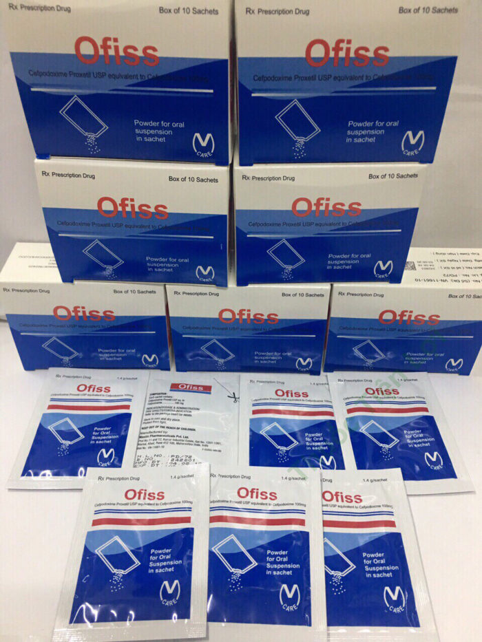 Ofiss Cefpodoxime 100Mg Yeva (H/10G/1.4Gr)