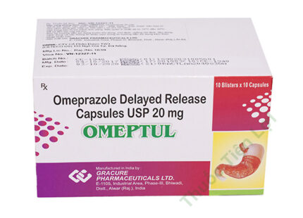 Omeptul Omeprazol 20Mg (H/100V)(Vỉ Xé)