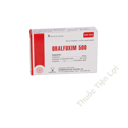 Oralfuxim 500 - Armephaco Jsc (H/20V)