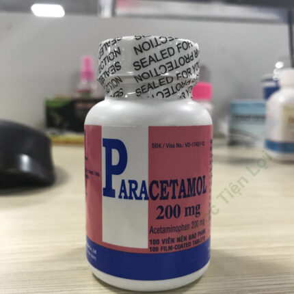 Paracetamol 200Mg Rosco (C/100V)