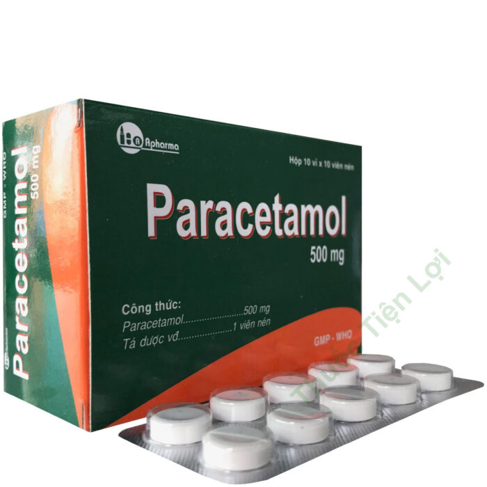 Paracetamol 500 Apharma (H/100V)