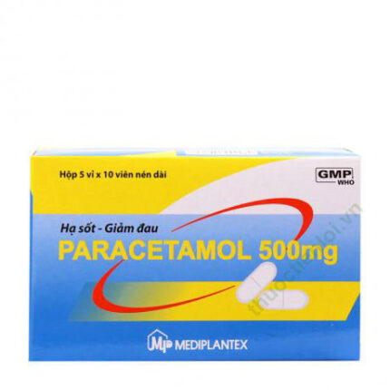 Paracetamol 500Mg Mediplantex (h/50v)