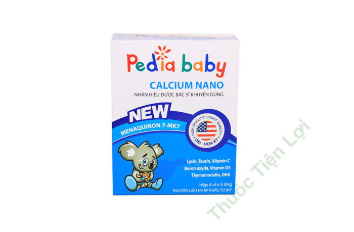 Pediababy Kid Calci Nano Usa (H/20A/10ML)