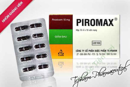 Piromax Piroxicam 10Mg T.V Pharm (H/100V)