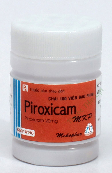 Piroxicam 20 Mekophar (C/100V)