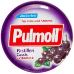 Pulmoll Cassis (Vị Nho) Kẹo Ngậm Ho Không Đường 50G