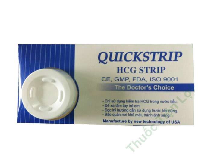 Que Thử Thai Quickstrip (Bag/24 Que)